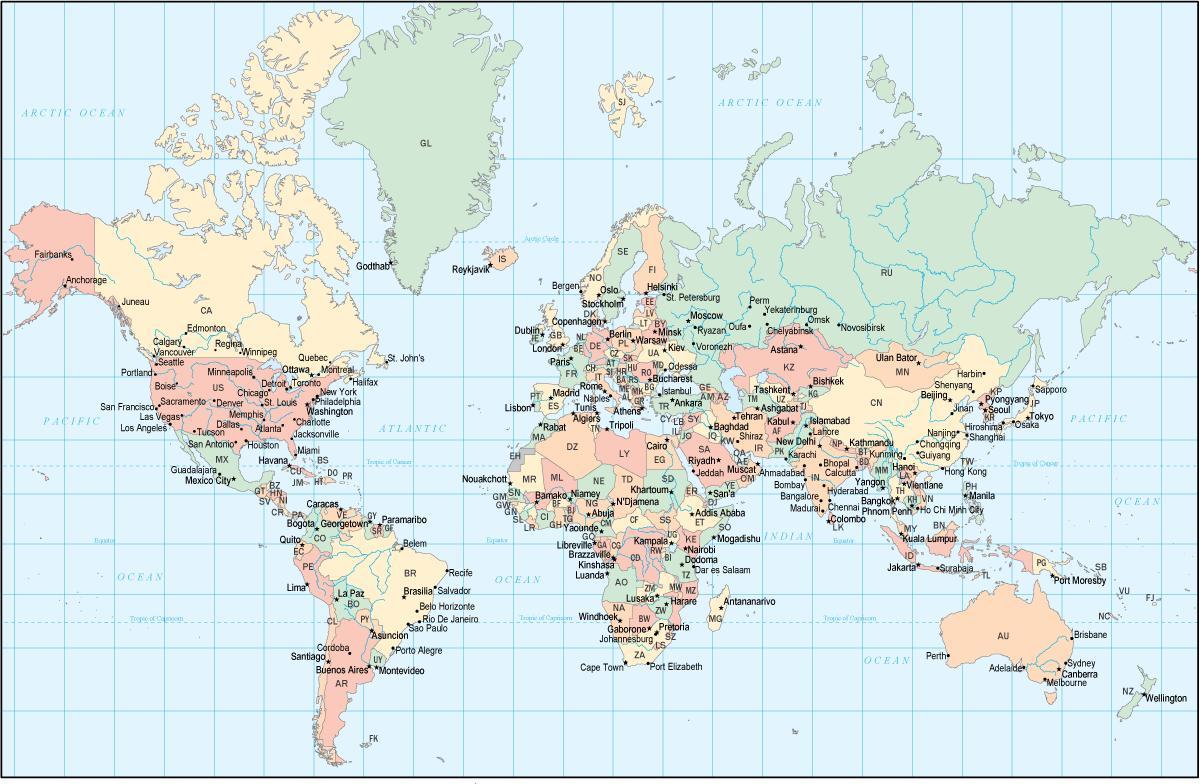 ghana, pays la carte du monde
